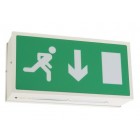 EDS 8W Non-Maintained Double Sided Exit Sign IP20